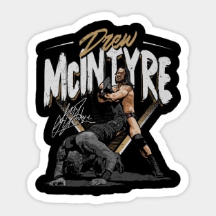 Drew McIntyre Ankle Twist Sticker